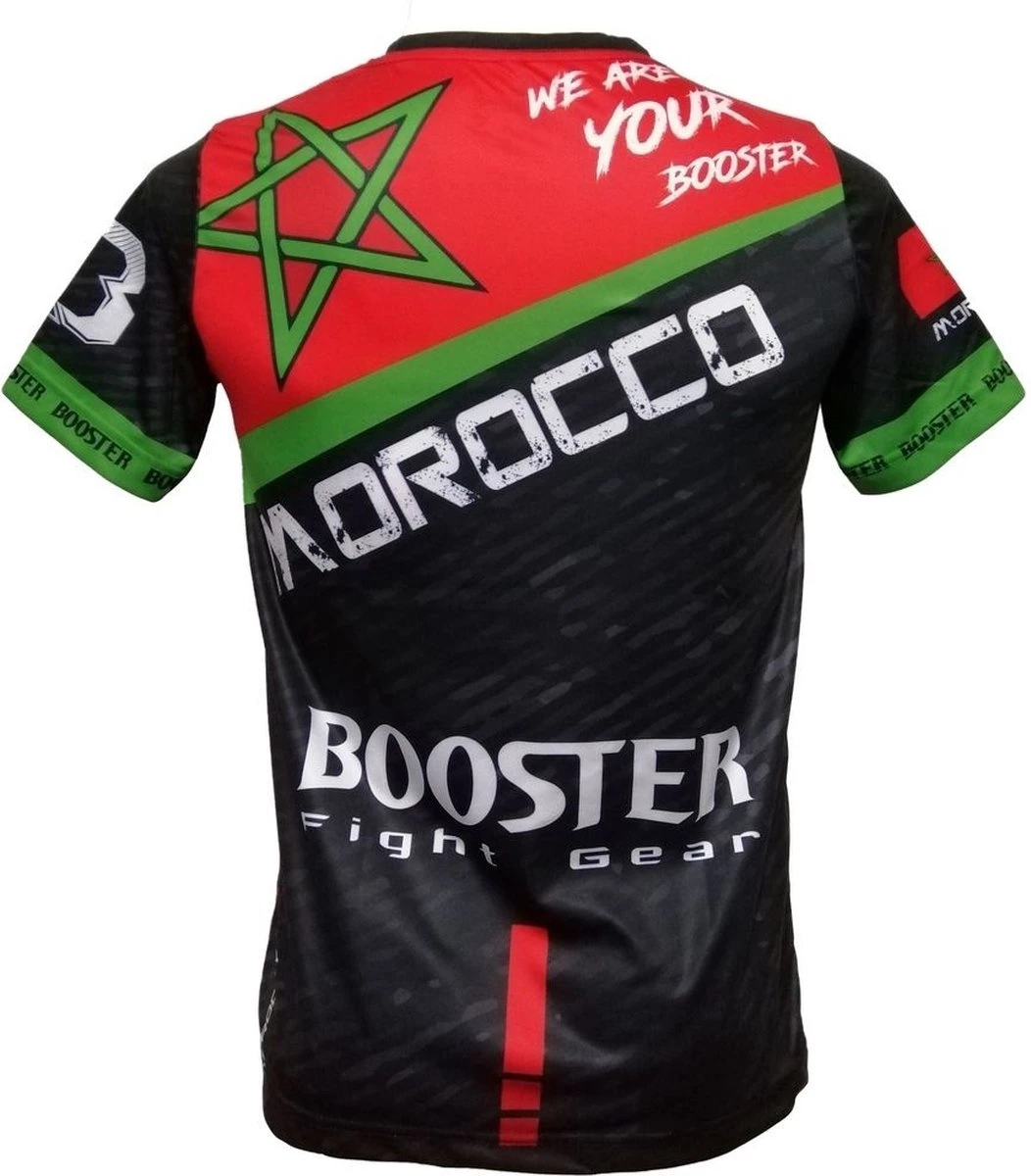 Booster Fight Gear Morocco Fightshirt Par Booster Fightgear Taille Youth M (8 Ans) 4 Booster Fight Gear Morocco Fightshirt Par Booster Fightgear Taille Youth M (8 Ans) – Image 2