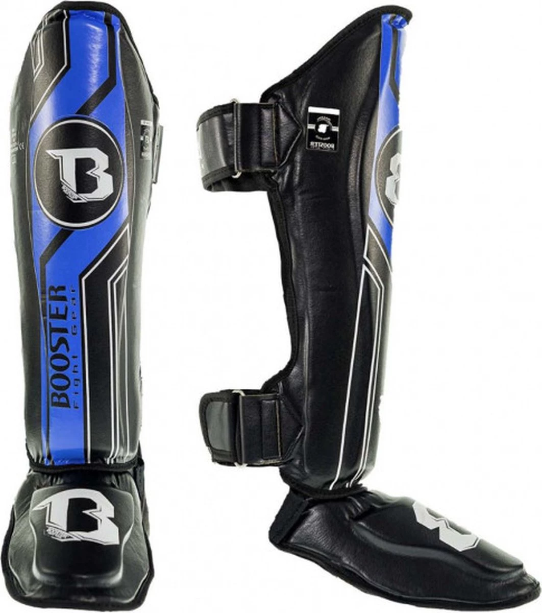 Booster Fight Gear Protègetibias Booster Fightgear BSG V9 NOIR BLEU M 6 Booster Fight Gear Protègetibias Booster Fightgear BSG V9 NOIR BLEU M – Image 4