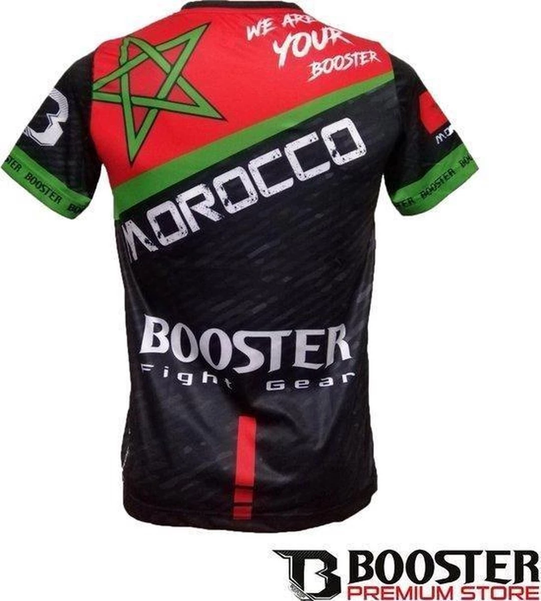 Booster Fight Gear Morocco Fightshirt Par Booster Fightgear Taille Youth M (8 Ans) 8 Booster Fight Gear Morocco Fightshirt Par Booster Fightgear Taille Youth M (8 Ans) – Image 6