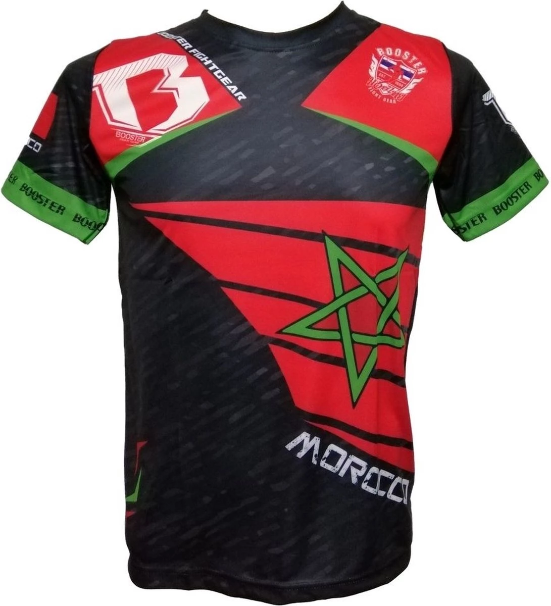 Booster Fight Gear Morocco Fightshirt Par Booster Fightgear Taille Youth M (8 Ans) 7 Booster Fight Gear Morocco Fightshirt Par Booster Fightgear Taille Youth M (8 Ans) – Image 5