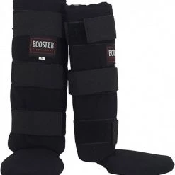 Booster Fight Gear Booster Fightgear BTSG Courbé Protègestibias Zwart XXS