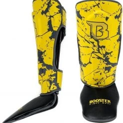 Booster Fight Gear Booster Fightgear Protègestibias SG Jeunesse Yellow Marbre XS