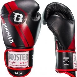 Booster Fight Gear GANTS DE BOXE BOOSTER FIGHTGEAR (cuir) BGL 1 V3 Noir ROUGE 10 Oz -Booster fight gear Soldes Boutique 1146x1200 2