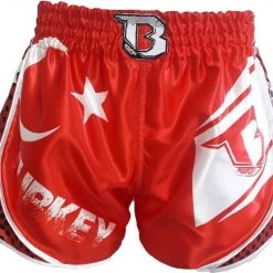 Booster Fight Gear Short De Kick Boxing Turquie Rouge Wit Rouge Blanc -Booster fight gear Soldes Boutique 1200x1038 2