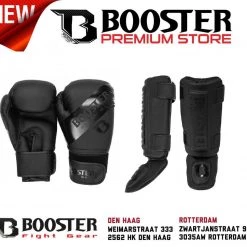 Booster Fight Gear Protègetibias Booster Skintex Noir Extra Large -Booster fight gear Soldes Boutique 1200x1079