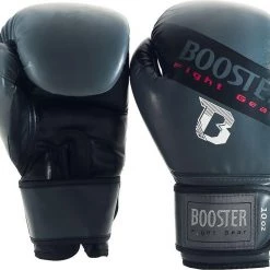 Booster Fight Gear Gants De Boxe BT Sparring (kick) Gris Noir 14oz