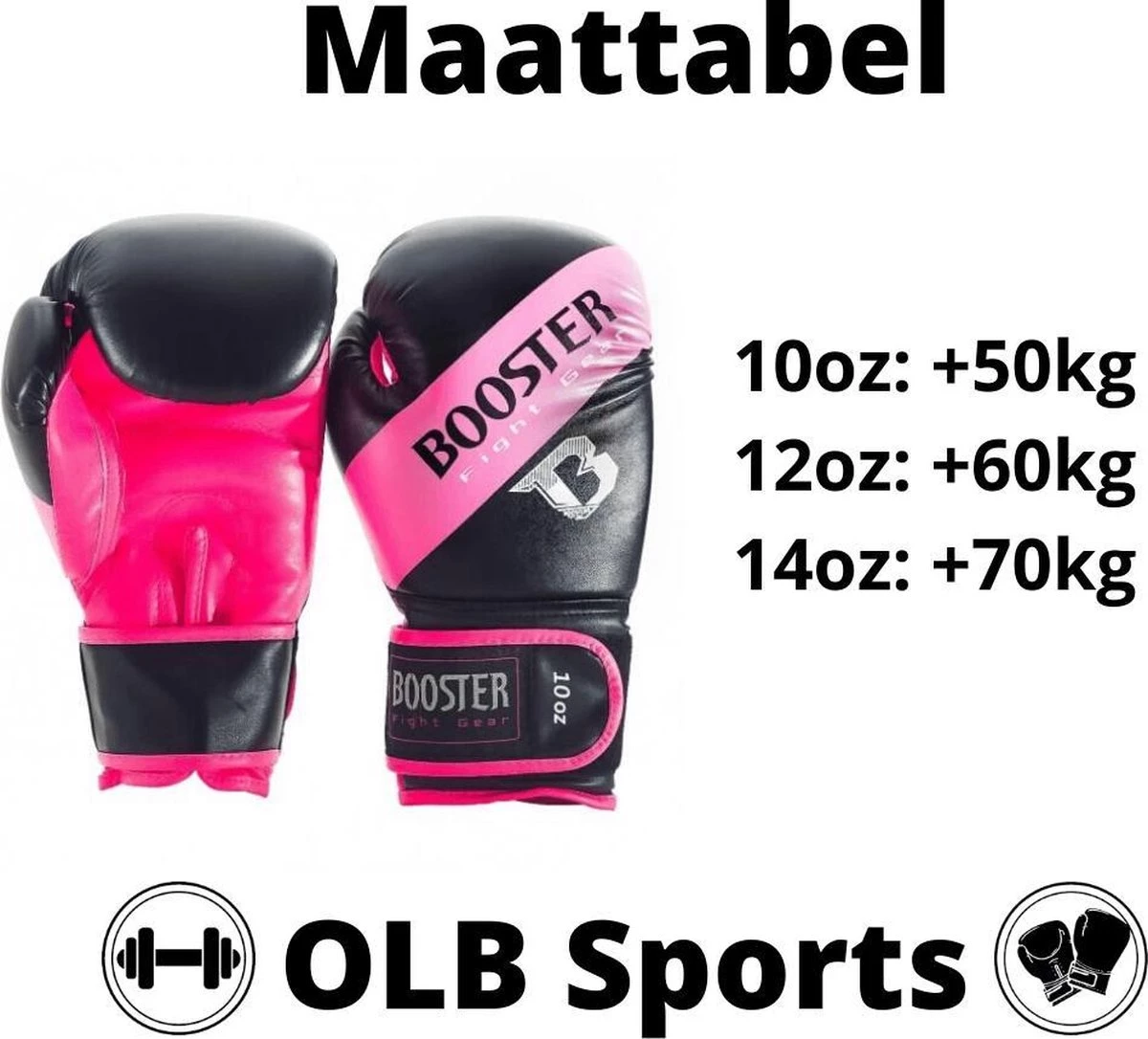 Booster Fight Gear Gant De Boxe BT Sparring Rayure Rose Rose 10oz 7 Booster Fight Gear Gant De Boxe BT Sparring Rayure Rose Rose 10oz – Image 5