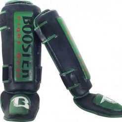 Booster Fight Gear Protègetibias BOOSTER FIGHTGEAR THAI STRIKER GREEN Vert Noir -Booster fight gear Soldes Boutique 1200x1092 4