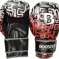 Booster Fight Gear BOOSTER FIGHTGEAR|GANTS DE BOXE|BT LABYRINT ROUGE|rouge |14 Oz -Booster fight gear Soldes Boutique 1200x1101