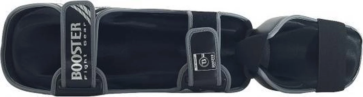 Booster Fight Gear Protègetibias Booster Cube Noir Argent Large Argent Noir 5 Booster Fight Gear Protègetibias Booster Cube Noir Argent Large Argent Noir – Image 3