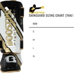 Booster Fight Gear Protègetibias Booster ThaiStriker V2 Zwart Extra Large -Booster fight gear Soldes Boutique 1200x566