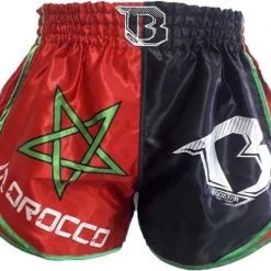 Booster Fight Gear Short De Kick Boxing Maroc Rouge Zwart Zwart Rouge Wit Vert -Booster fight gear Soldes Boutique 1200x946 5