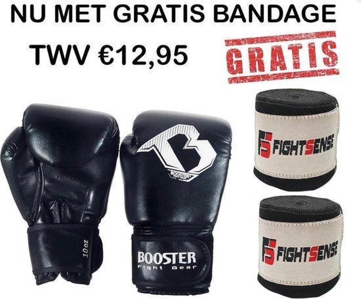 Booster Fight Gear Booster BT STARTER GANTS DE BOXE Zwart 10OZ MAINTENANT AVEC BANDAGE GRATUIT Noir 5 Booster Fight Gear Booster BT STARTER GANTS DE BOXE Zwart 10OZ MAINTENANT AVEC BANDAGE GRATUIT Noir – Image 3