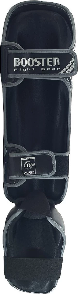 Booster Fight Gear Protègetibias Booster Cube Noir Argent Large Argent Noir 8 Booster Fight Gear Protègetibias Booster Cube Noir Argent Large Argent Noir – Image 6