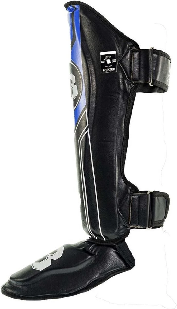 Booster Fight Gear Protègetibias Booster Fightgear BSG V9 NOIR BLEU M 5 Booster Fight Gear Protègetibias Booster Fightgear BSG V9 NOIR BLEU M – Image 3