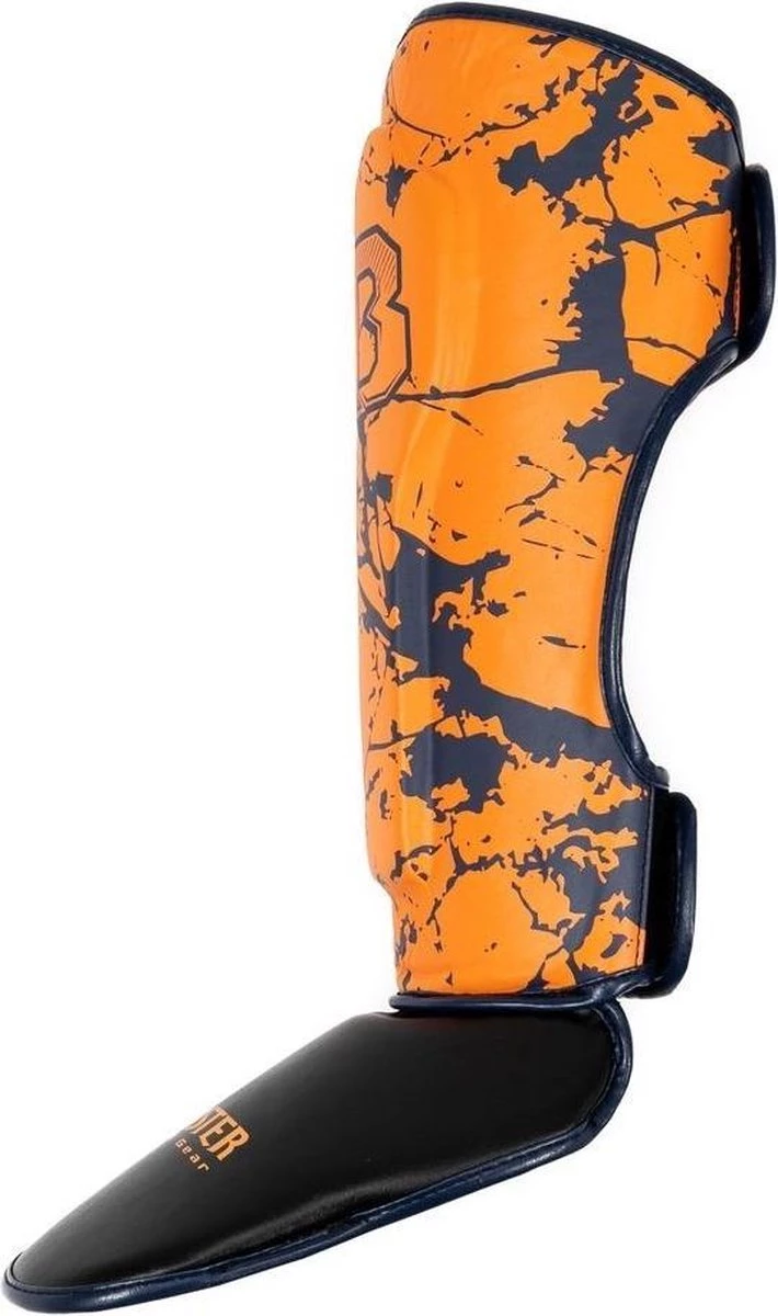 Booster Fight Gear Booster Fightgear Protègestibias SG Youth Orange Marbre S 5 Booster Fight Gear Booster Fightgear Protègestibias SG Youth Orange Marbre S – Image 3