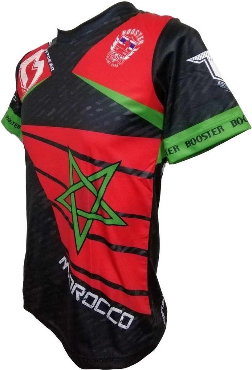 Booster Fight Gear Morocco Fightshirt Par Booster Fightgear Taille Youth M (8 Ans) 5 Booster Fight Gear Morocco Fightshirt Par Booster Fightgear Taille Youth M (8 Ans) – Image 3