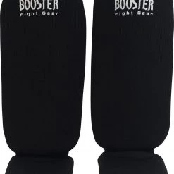 Booster Fight Gear Protègetibias élastiques Booster Noir Medium