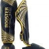 Booster Fight Gear Protègetibias Booster Cube Noir Or Medium
